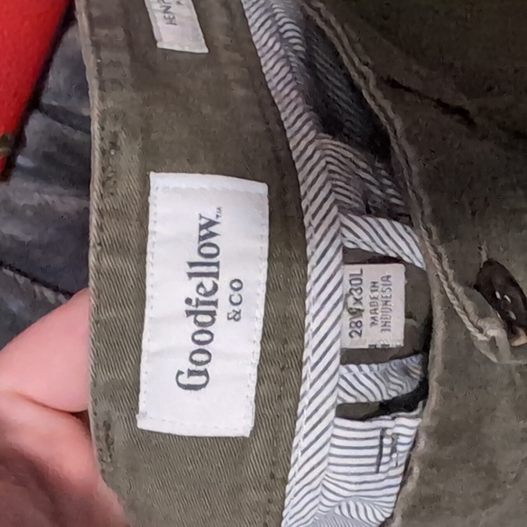 Goodfellow Hennepin chino pants (hunter green) - Picture 3 of 4